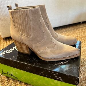 Sam Edelman Cowgirl Booties Size 6 (36) NWT